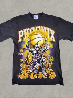 Warren Lotas Pheonix Suns Shirt Mens Medium Black NBA Short Sleeve Streetwear